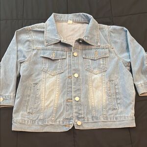 Women’s Light Blue Denim Jacket small- unbranded